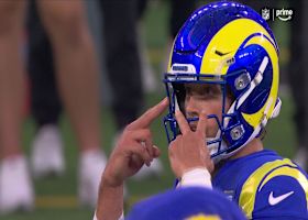 Stafford's 22-yard laser pinpoints Whittington in 49ers' territory