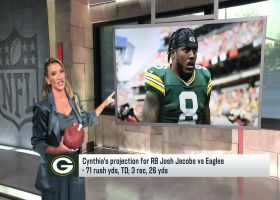 Frelund projects Josh Jacobs' stat line vs. Eagles in Brazil | 'NFL GameDay: Season Preview'