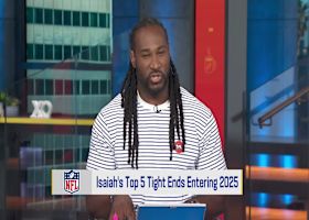 Isaiah's Top 5 TE's in 2025 | 'GMFB'