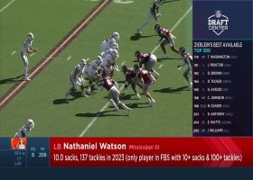 Browns select Nathaniel Watson with No. 206 pick in 2024 draft