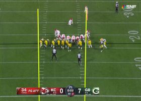 Harrison Butker's 34-yard FG trims Packers' lead to 7-3