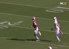 Aiyuk's eighth catch vs. Cards gets SF down to ARI 21-yard line in fourth quarter