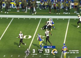 Corum carves the Saints defense with crafty 21-yard rush