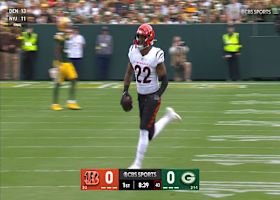 Geno Stone secures red-zone INT vs. Jordan Love via ricochet