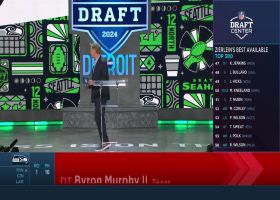 Bucky Brooks, Lance Zierlein react to Seahawks selecting Byron Murphy II at No. 16 overall | 'NFL Draft Center'