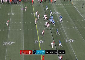 Dalton demonstrates pinpoint accuracy with 12-yard sideline strike to Coker