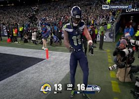 Seahawks take a 16-13 lead on Smith-Njigba's wide-open TD catch before halftime