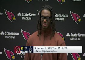 Marvin Harrison Jr. discusses comments made about Cards' offense going into Week 9