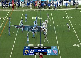 Stafford dials launch codes to Whittington for 40-yard gain on sideline