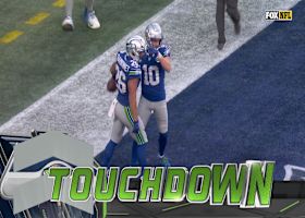 The first offensive TD of Vikings-Seahawks goes to Charbonnet with 9:11 left in the fourth quarter