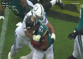 Grover Stewart's forced fumble vs. Tuten sparks Germaine Pratt's key recovery