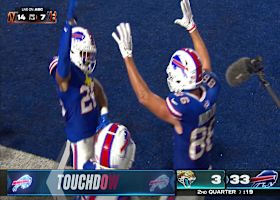 Ty Johnson's 16-yard scoring snatch caps off Buffalo's FIFTH first half TD