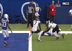 Parker Washington catches his own fumble en route to TD vs. Colts