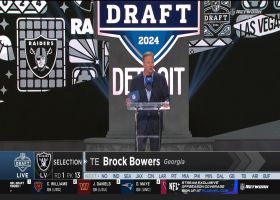 Raiders select Brock Bowers with No. 13 pick in 2024 draft