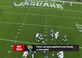 Rapoport: Jaguars QB Trevor Lawrence (ankle) will start vs. Jets | 'The Insiders'