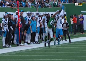 Jayce Horn's second INT of the days comes with 4:29 left in the fourth quarter