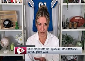 Cynthia Frelund projects Chiefs' 2026 win total if Mahomes plays all 17 games | 'Free Agency Frenzy'