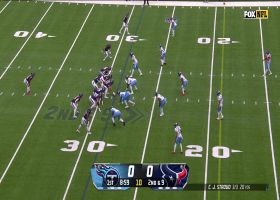 Stroud connects with Woods on 18-yard pass