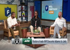 Does Davante Adams negatively impact Garrett Wilson's fantasy value? | 'Fantasy Live'