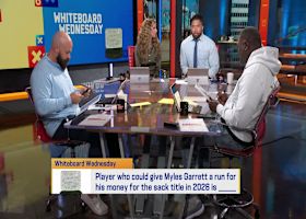 Which player can give Myles Garrett a run for his money for the sack title in 2026? | 'GMFB'