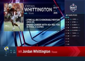 Rams select Jordan Whittington with No. 213 pick in 2024 draft