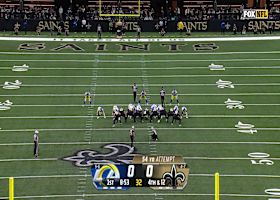 Blake Grupe's 54-yard FG opens scoring in Rams-Saints matchup