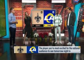 Which player are you most excited for the national audience to see in 'TNF'? | ‘GMFB’