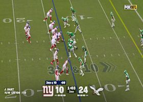 Jalyx Hunt buries Dart on a third-down sack