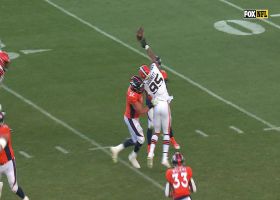 Garrett swats Wilson's pass into turf after overpowering Bolles