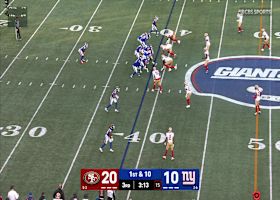 Sam Okuayinonu overwhelms Giants backfield to sack Jaxson Dart