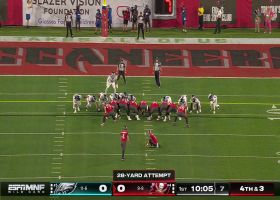 Chase McLaughlin's 28-yard FG opens scoring in Eagles-Bucs