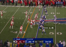 Josh Allen's reactionary quickness is 100 during 15-yard delivery to Murray