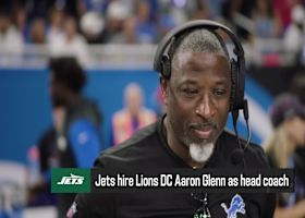 Rapoport: Jets hire former Lions DC Aaron Glenn as new head coach