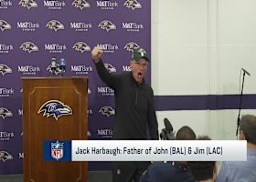 John Harbaugh’s dad hilariously begins Ravens’ presser with ‘Who’s Got It Better Than Us?’