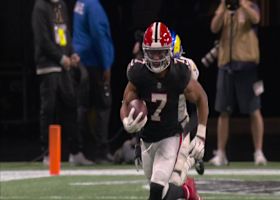 Can't-Miss Play: 93-yard TD! Bijan Robinson breaks away to extend Falcons' lead to 20-0 vs. Rams