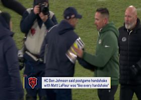 What do you make of Ben Johnson calling Matt LaFleur's postgame handshake 'like every handshake' | 'GMFB'