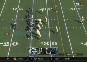 Bryce Young's top-shelf pass hits DJ Chark for 19-yard pickup