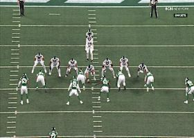 Johnson's 13-yard burst goes through a defender before stopping