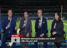 Cowboys COO Stephen Jones says team wants to draft 'young' QB this year | 'The Insiders'