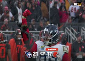 Jeffery Simmons hits Shedeur Sanders' watch celebration after sacking rookie QB