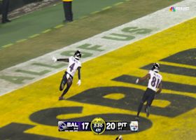 Can't-Miss Play: Lamar Jackson's 64-yard TD strike to wide-open Flowers puts Baltimore ahead