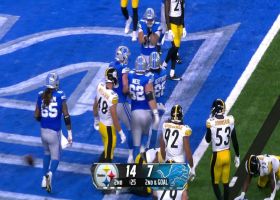 Jermar Jefferson's TD run brings Lions to within one point of Steelers