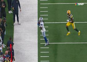 Toe-tap catch alert! Turpin's footwork on display during 15-yard snag vs. Packers