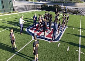 Justin Herbert-Drake Maye pocket awareness breakdown | 'NFL GameDay Morning'