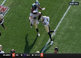 Can't-Miss Play: Ja'Tavion Sanders hurdles over Saints defense for Panthers longest play of season so far