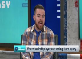 Where to draft players returning from injury | 'NFL Fantasy Live'