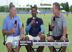 Titans WR Carnell Tate on what he's learned in the NFL so far | 'Inside Training Camp Live'