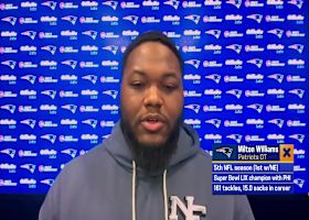 Milton Williams joins 'GMFB' to retell story of mid-celebration mishap with HC Mike Vrabel