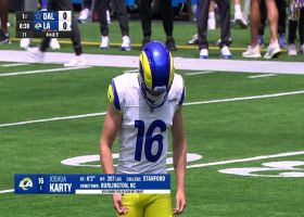 Joshua Karty's 28-yard FG puts Rams on board first vs. Cowboys