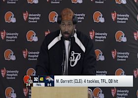 Myles Garrett: We need to start making teams 'feel how we are feeling now'